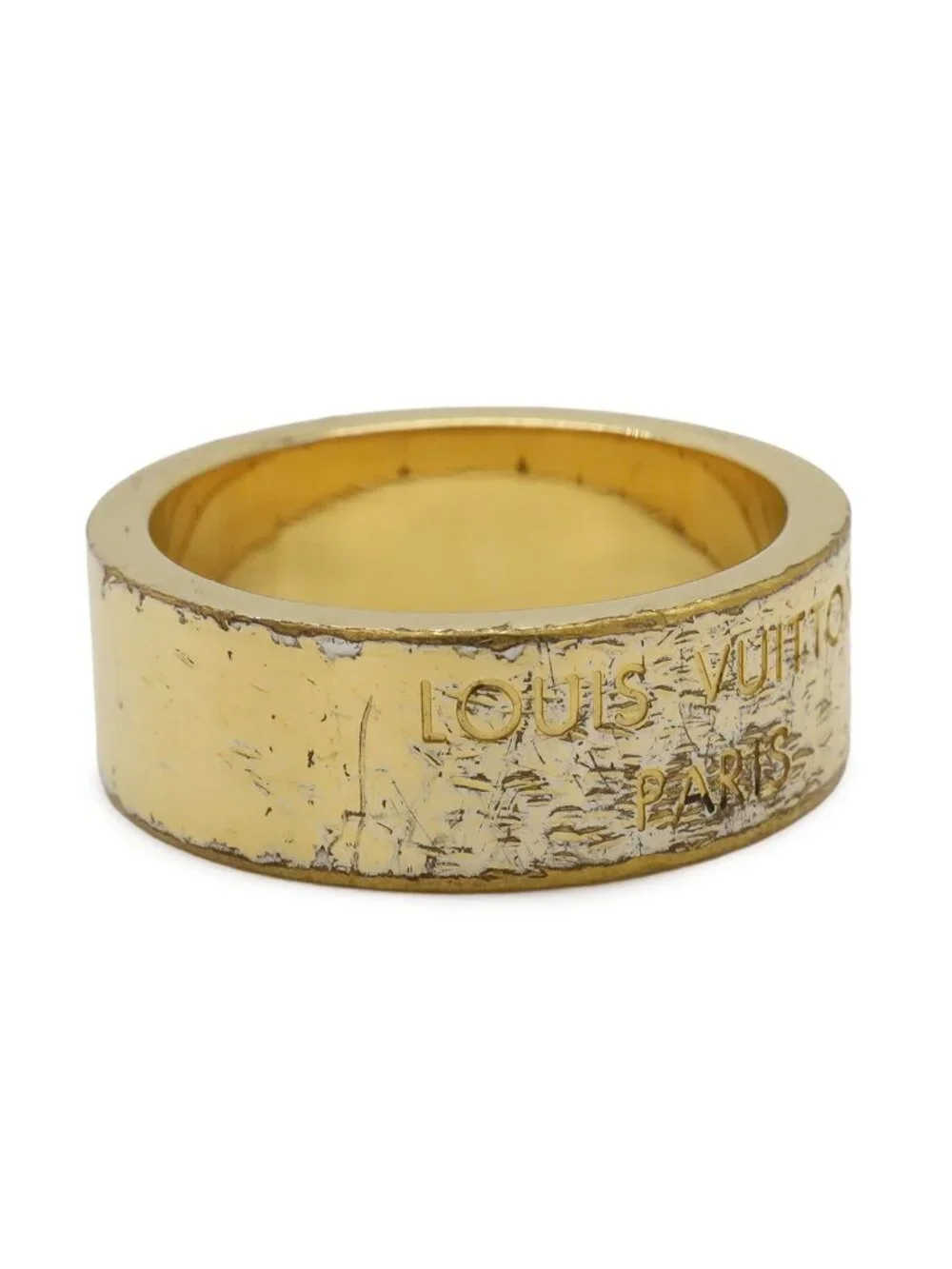 Louis Vuitton Ring LV Instinct Set Gold Plated M Silver Out Of Stock